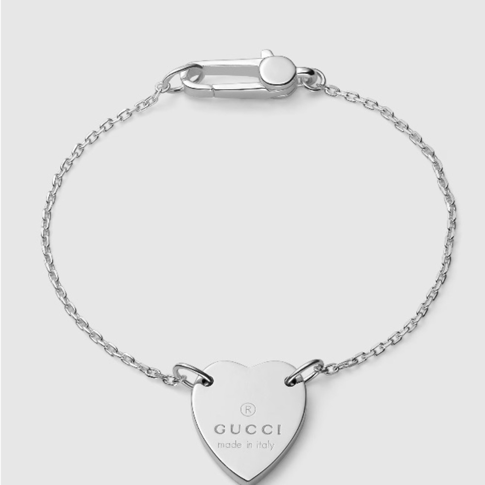 Full Inclusion. Gucci Heart Bracelet - Picture 3 of 5